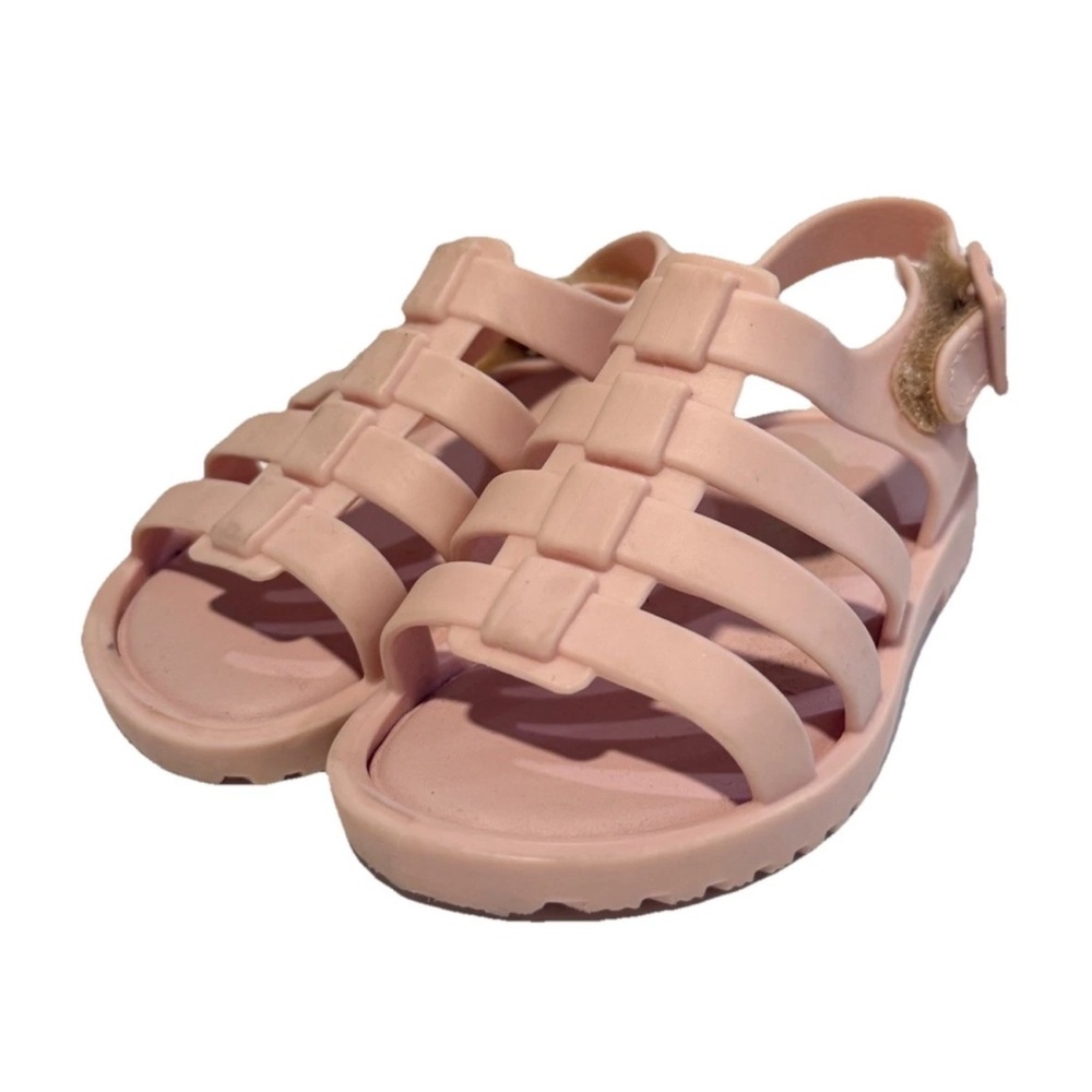 Mini Melissa Gladiator Jelly Sandals in Pale Pink Baby Girl Size 5C